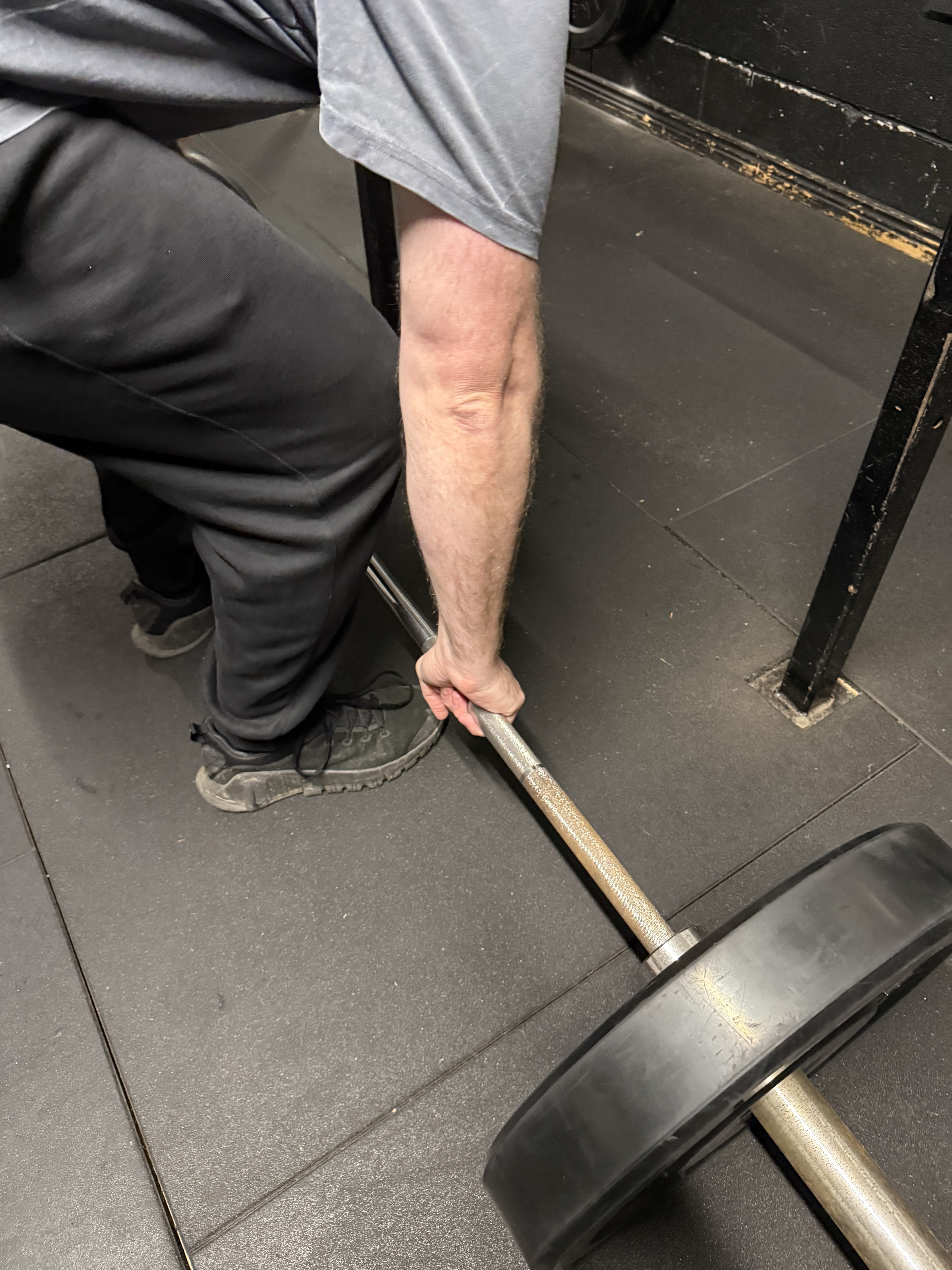 Deadlift setup — Starter Strength