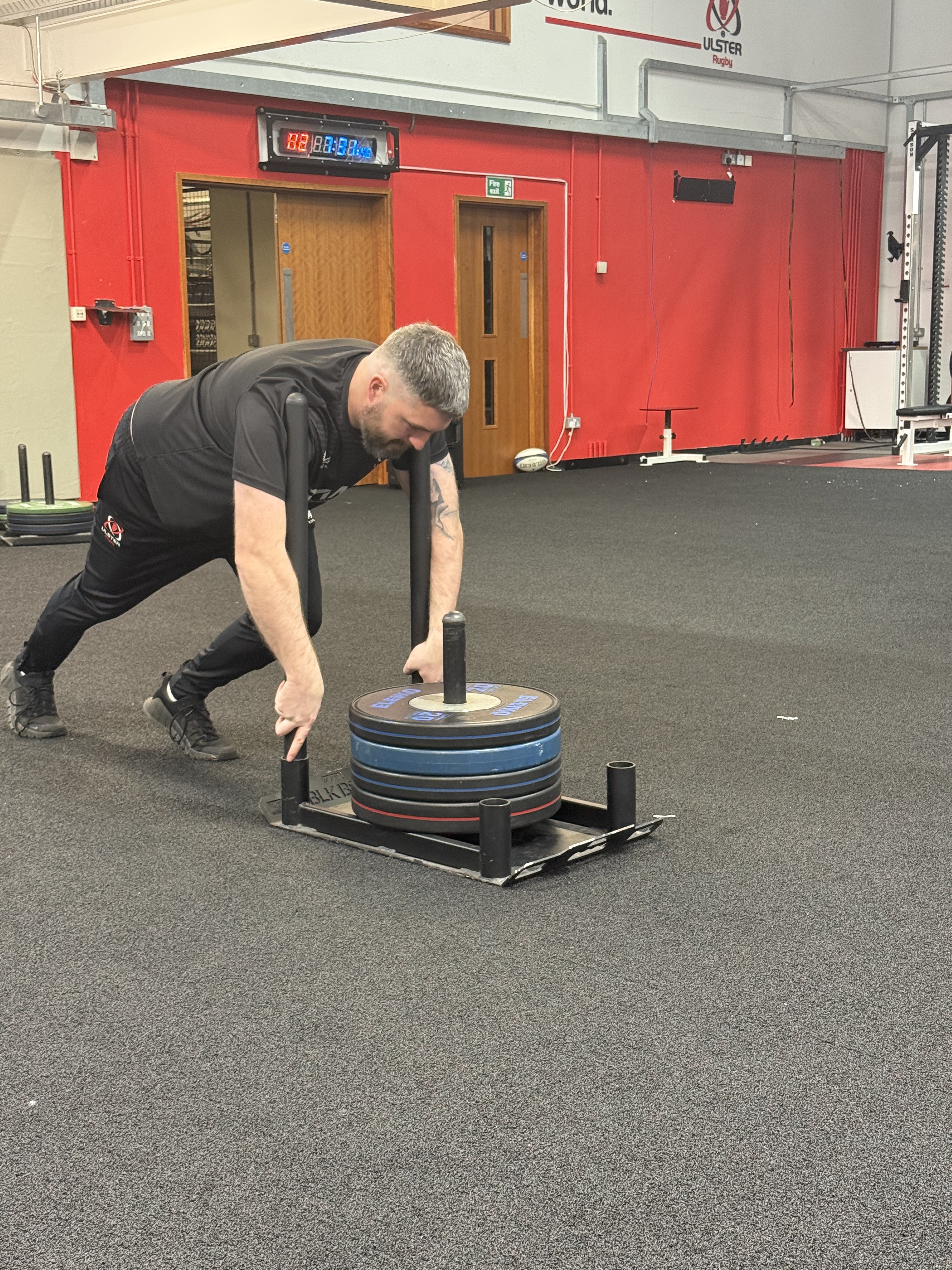 Sled push — Hyrox Prep