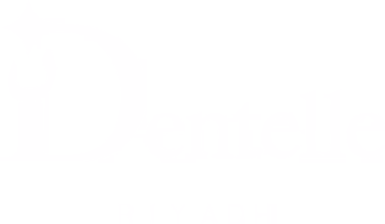 Logo with a stylized gold letter 'D' incorporating a spark and a flame, followed by the word 'entelle' in light beige and 'RIYADH' below in gold.