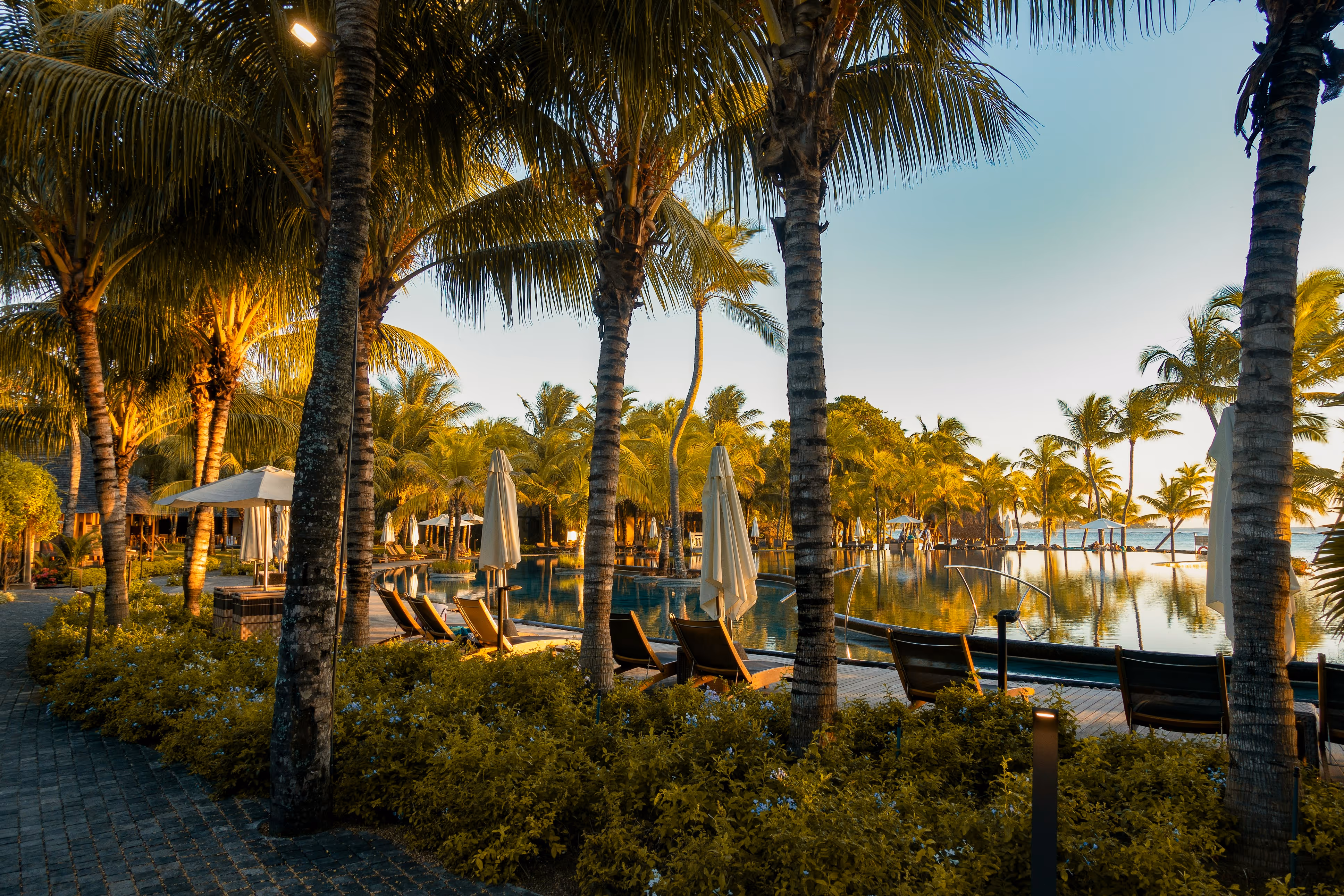 Vue aerienne d'un parcours de golf