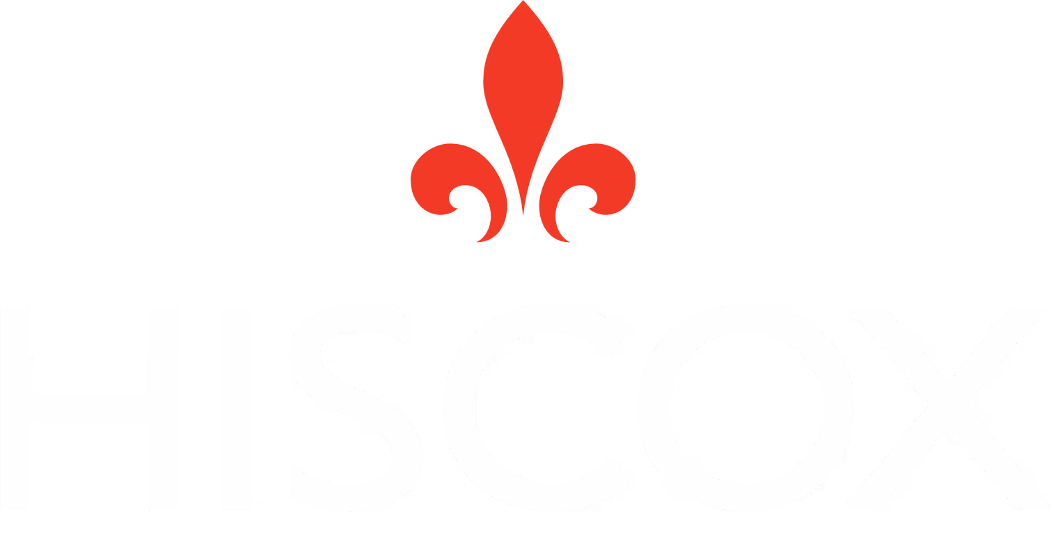 Logo Hiscox – assureur partenaire voyages golf haut de gamme