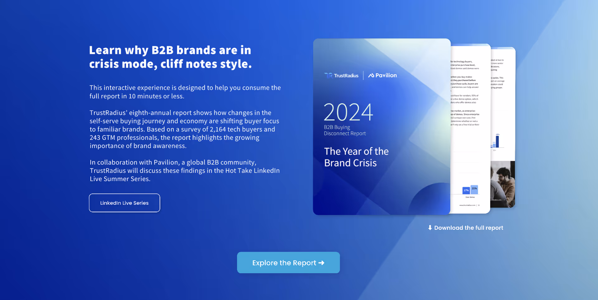 TrustRadius + Pavilion