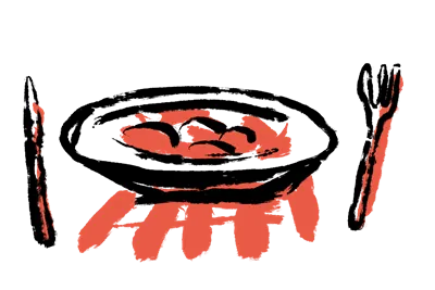 Stilisierte Grafik eines Lenkrads mit Händen, die es von beiden Seiten greifen.