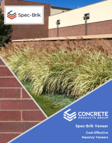 Spec Brik Veneer Brochure cover