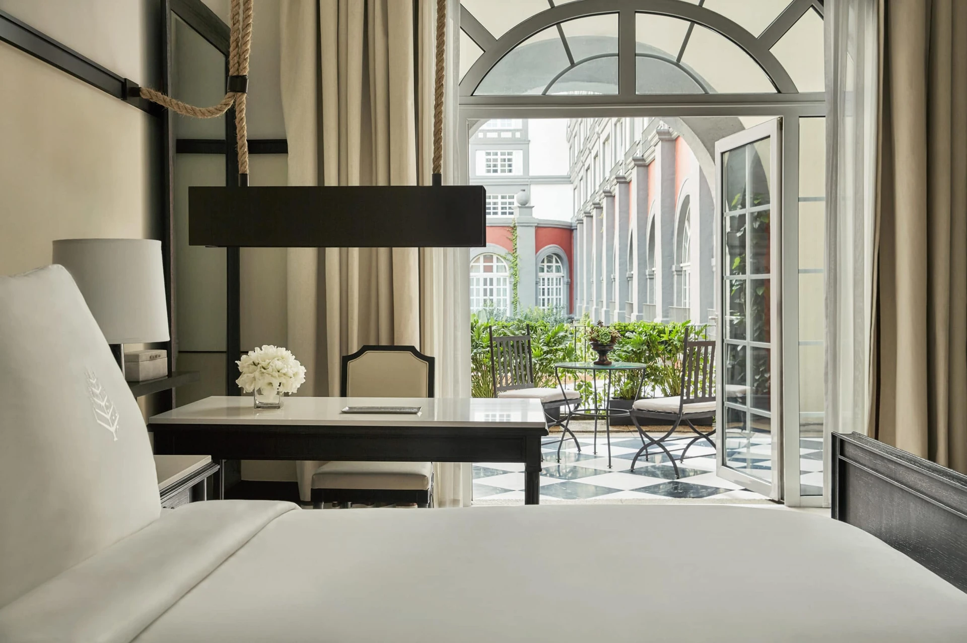 Luxury hotel room upgrade priority for eligible bookings