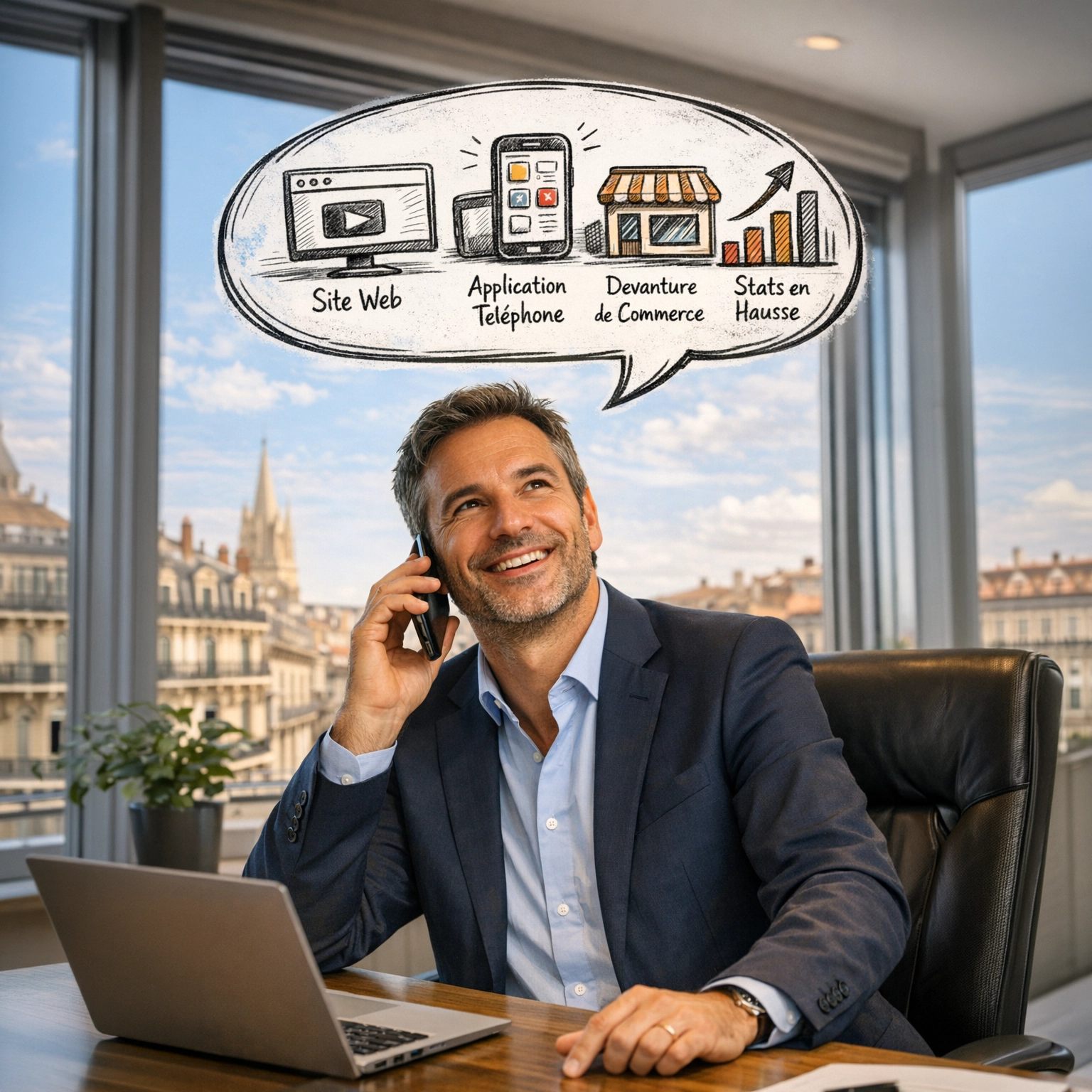 <subject>[background image] image of modern workspace (for a productivity tools business)</subject>