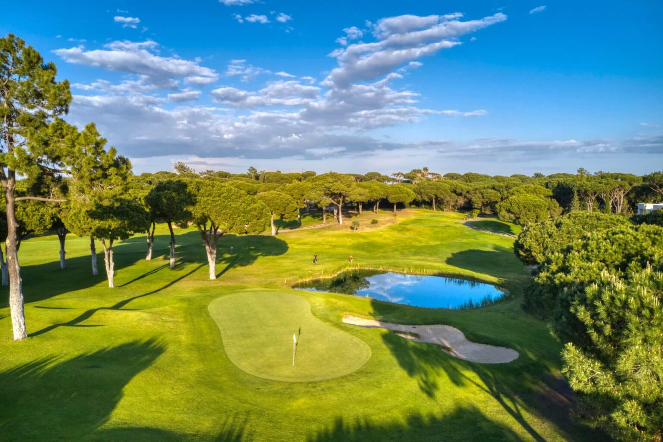 Resort de luxe avec vue sur le parcours de golf en Algarve