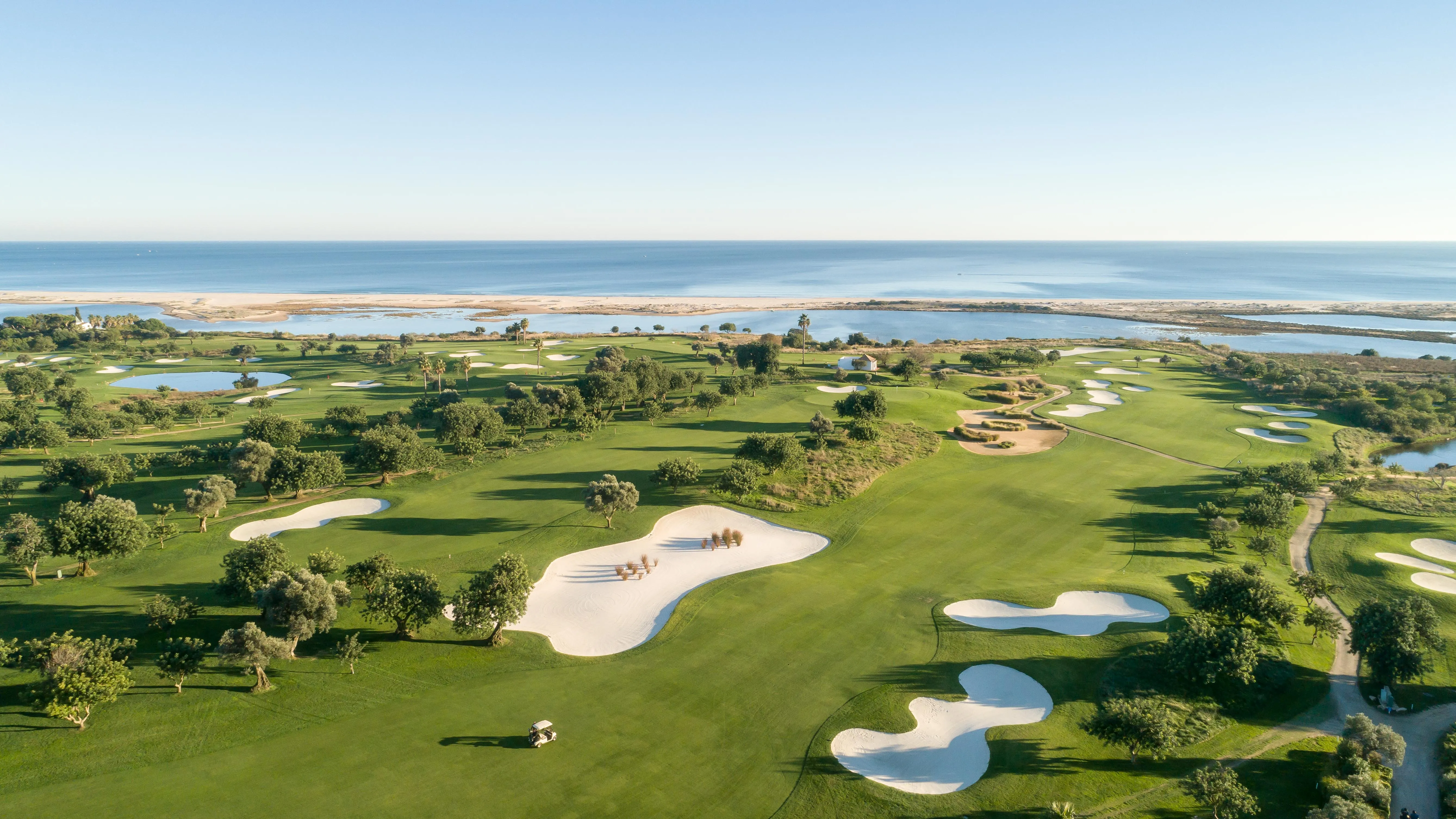 Resort de luxe avec vue sur le parcours de golf en Algarve