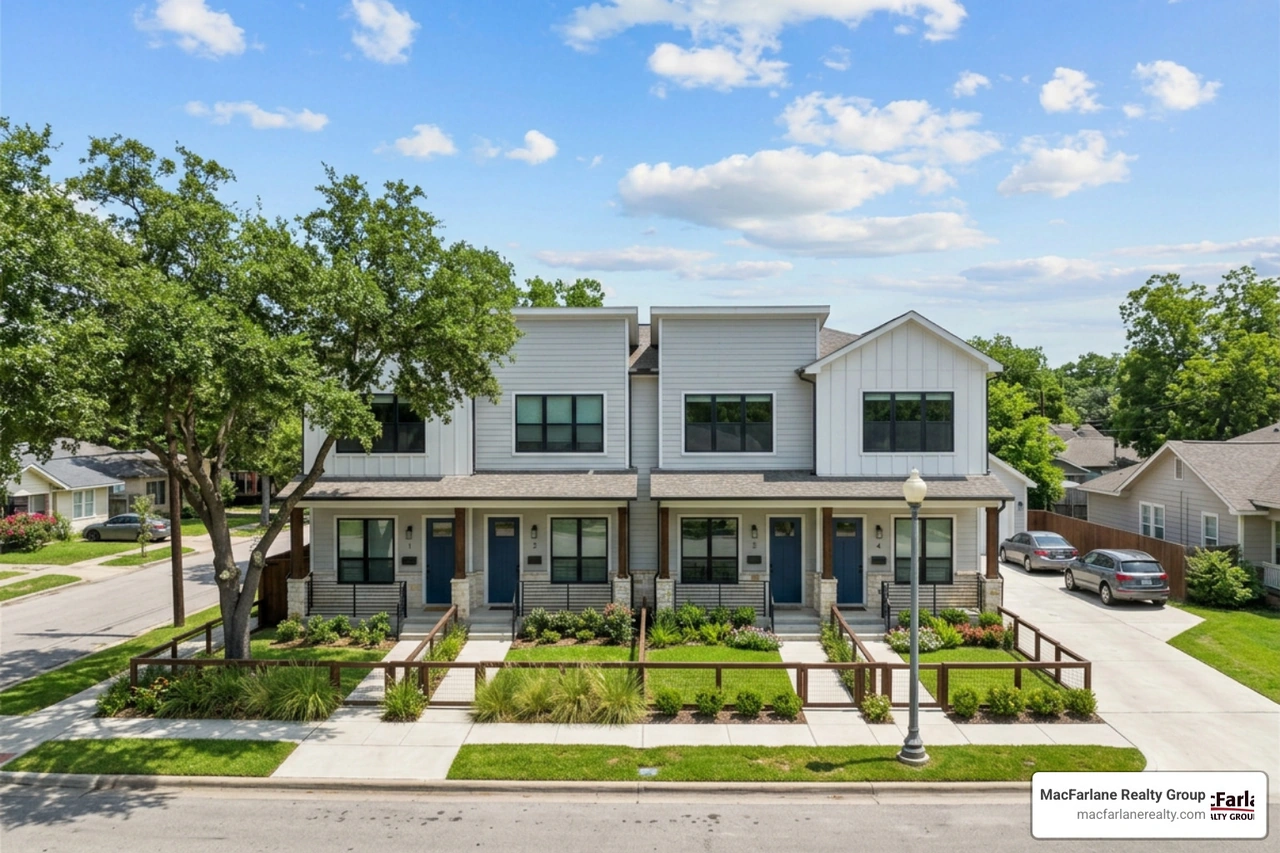 Renovated quadplex