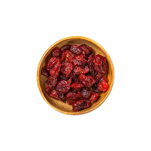 Eine Schüssel mit Cranberries.
