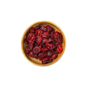 Eine Schüssel mit Cranberries.