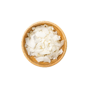 Eine Schüssel mit Kokoschips.