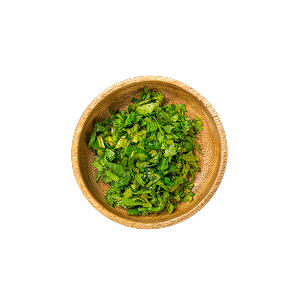 Eine Schüssel mit Koriander.