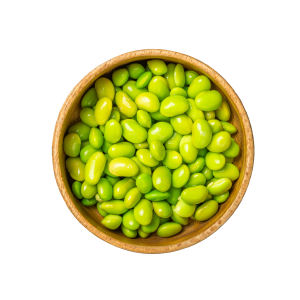 Grüne Bohnen in einer Schüssel.