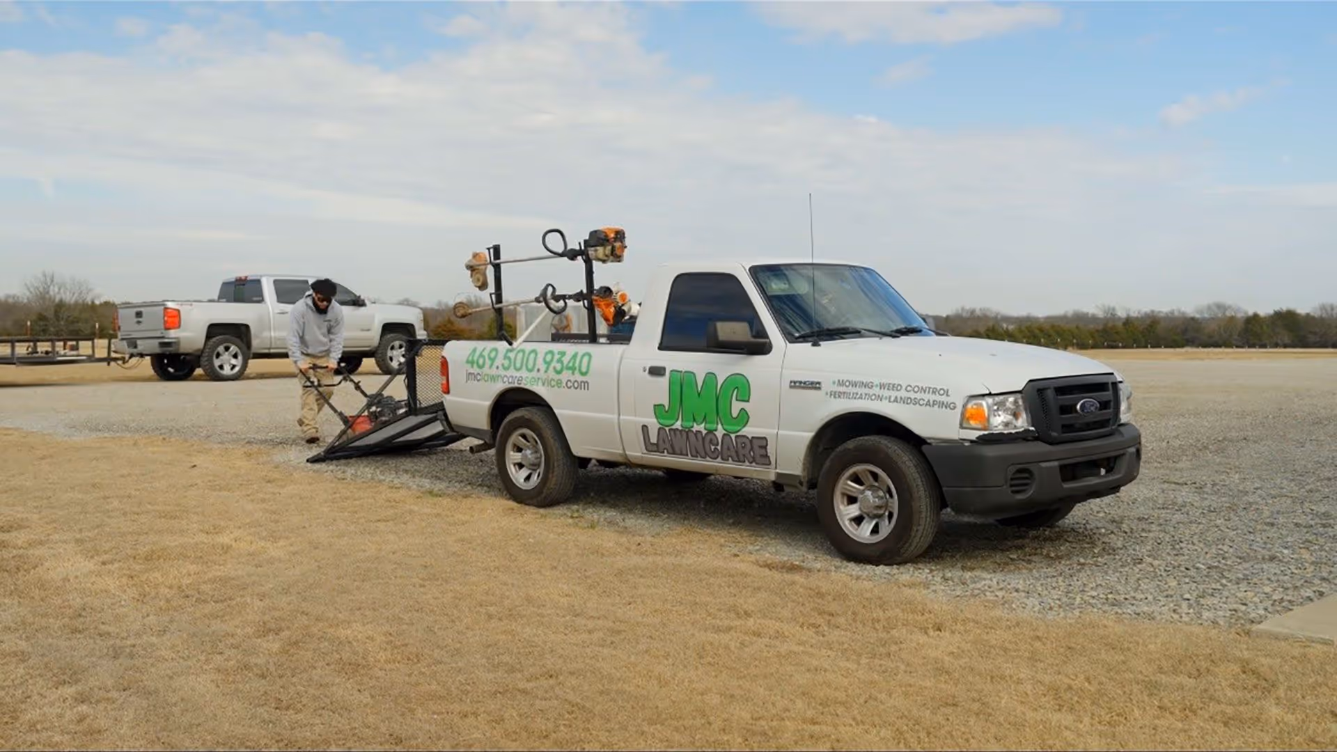 JMC Lawn Care team providing reliable lawn care and landscaping services in Collin County TX near me