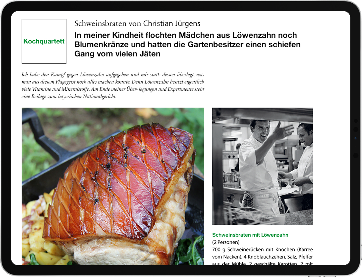 Süddeutsche Zeitung Magazin iPad App - Design 8