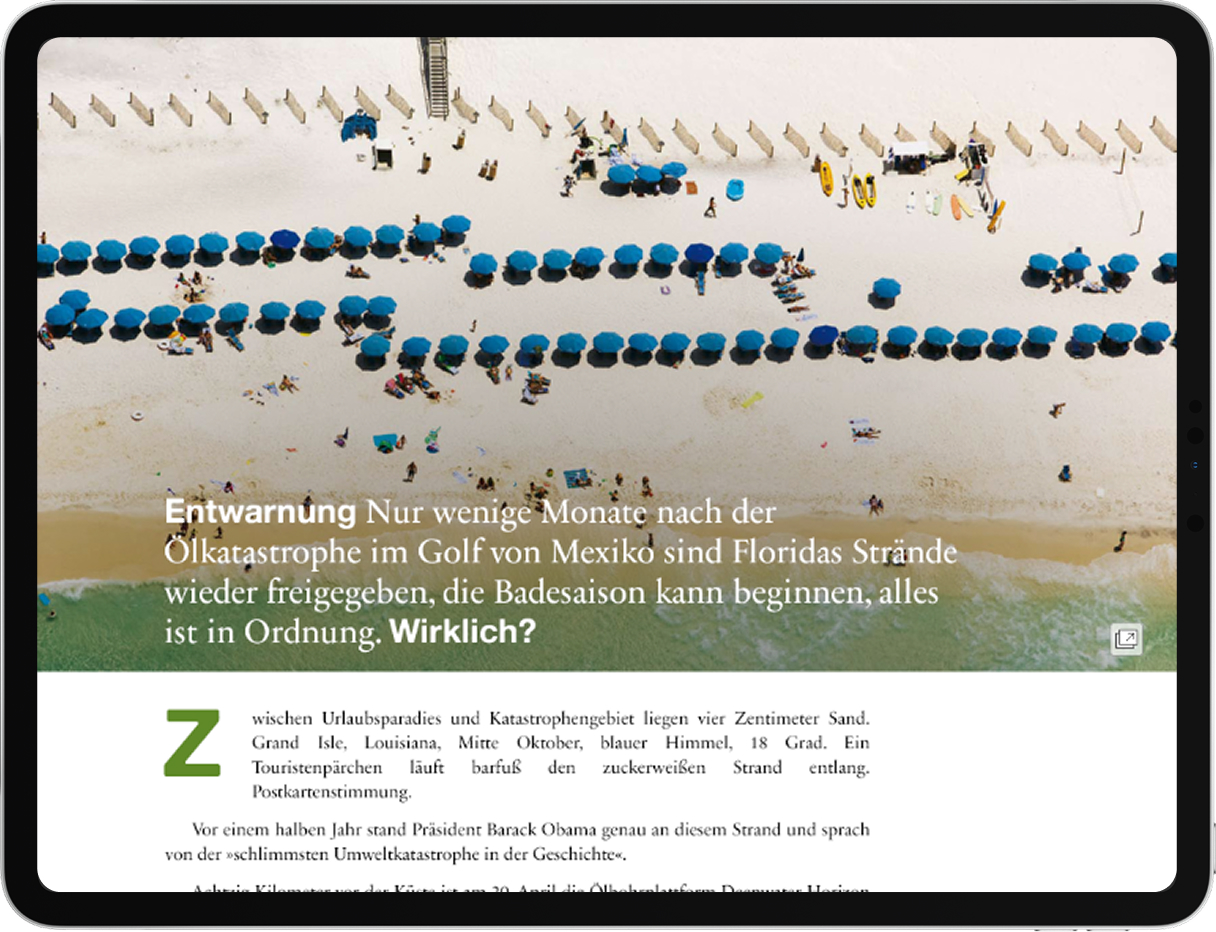 Süddeutsche Zeitung Magazin iPad App - Design 10