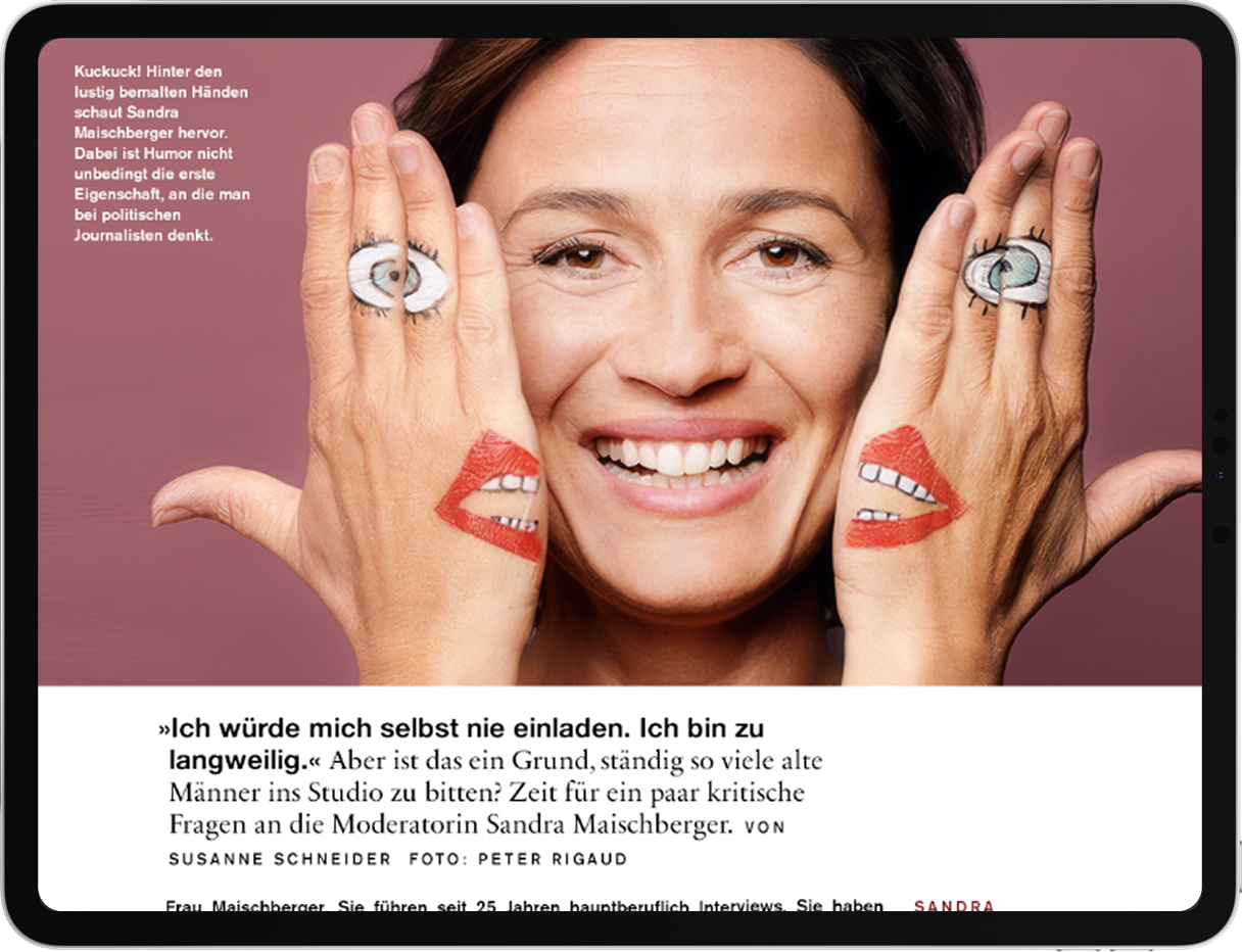 Süddeutsche Zeitung Magazin iPad App - Design 2