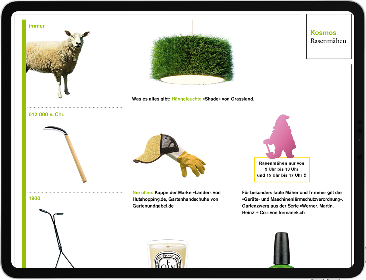 Süddeutsche Zeitung Magazin iPad App - Design 5