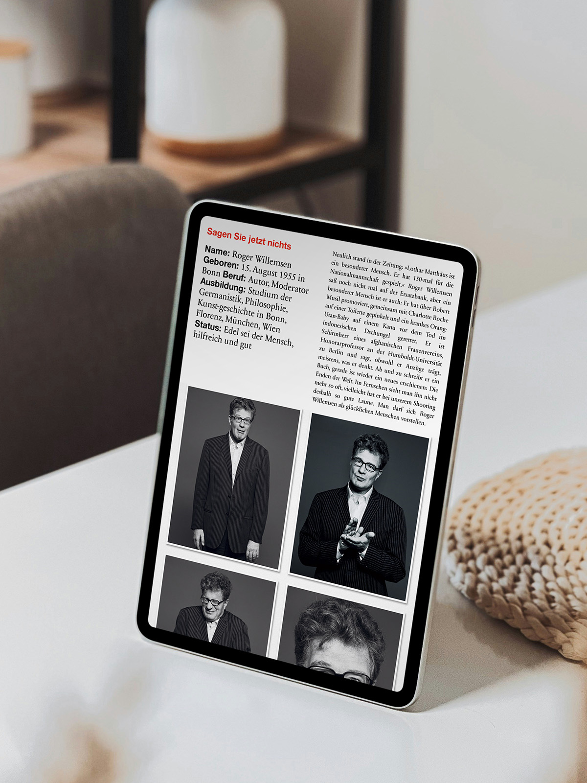 Süddeutsche Zeitung Magazin - iPad App Bild 3