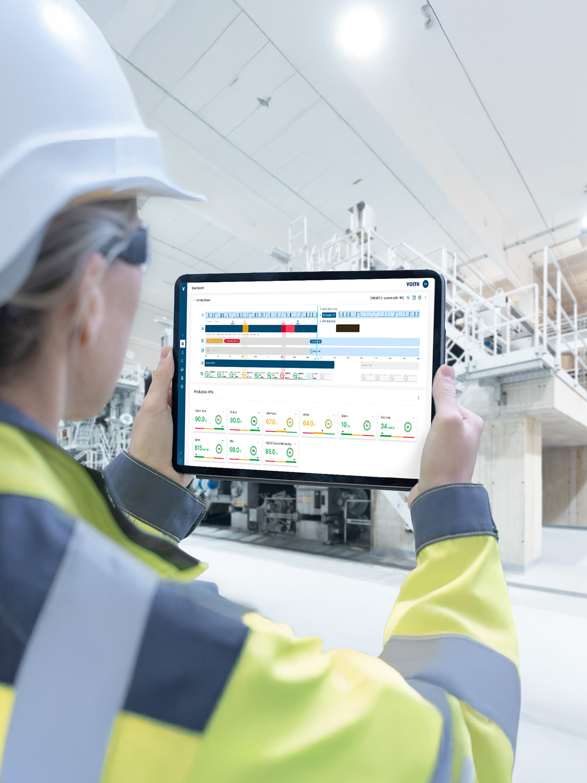 Voith Designsystem Anwendungsbeispiel 3