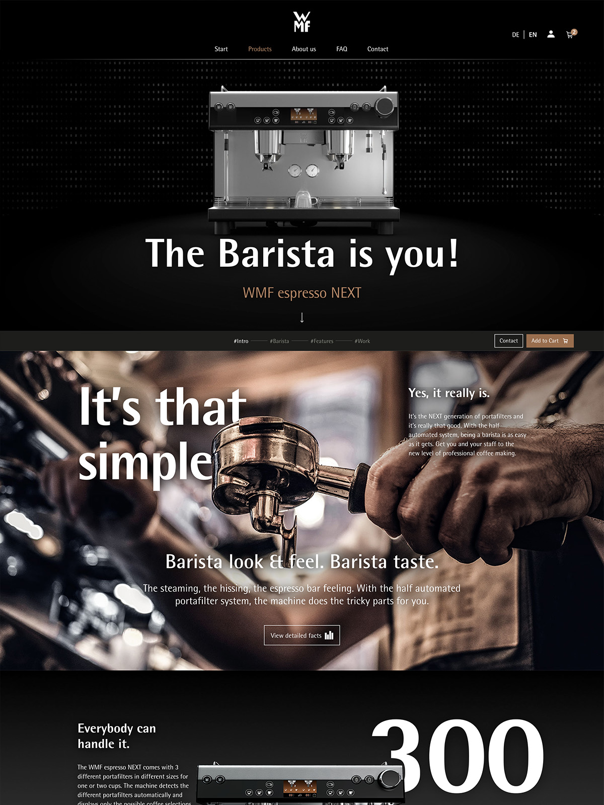 WMF Produktdetail Einstiegsseite