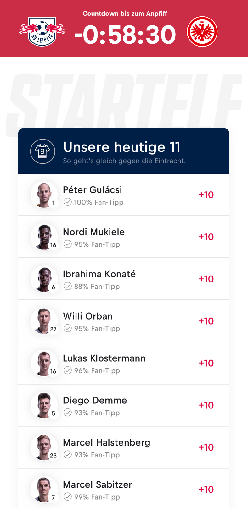 RB Leipzig - Fan Journey - Wunschelf 6