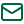 Grünes Umschlag-Symbol, das eine E-Mail oder Nachricht darstellt.