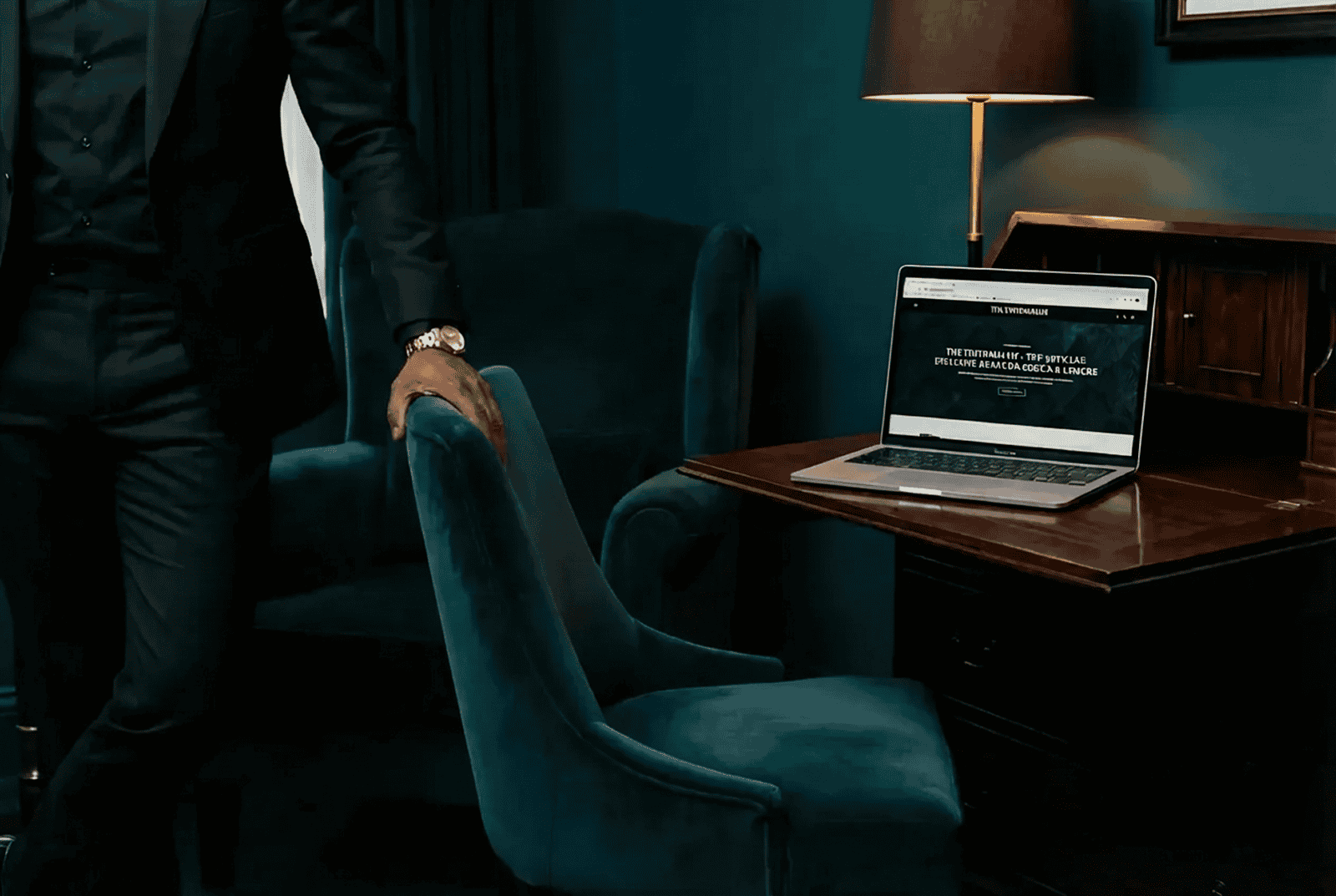 Newsletter promo background