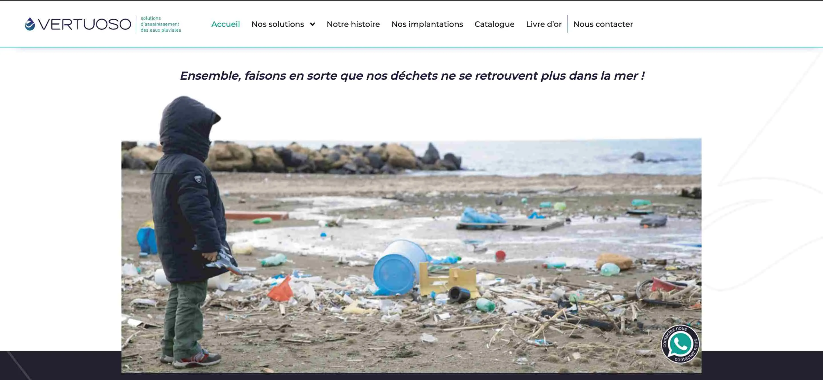 homepage projet innovant vertuoso