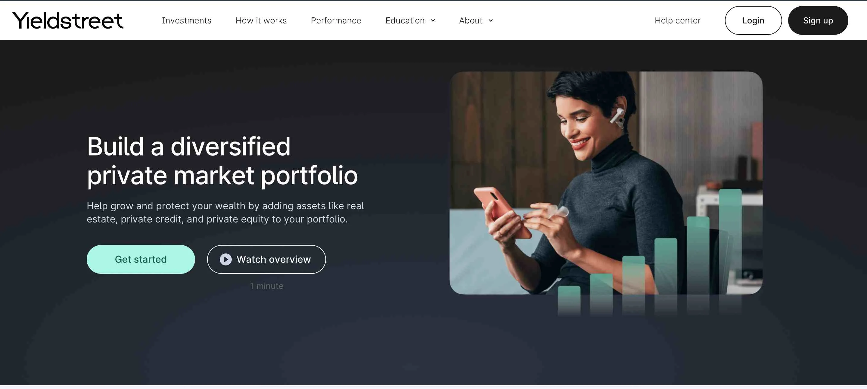 homepage plateforme pour investir en crowdfunding