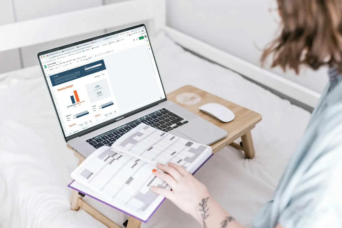 Business plan sur PC pour préparer une levée de fonds Série A