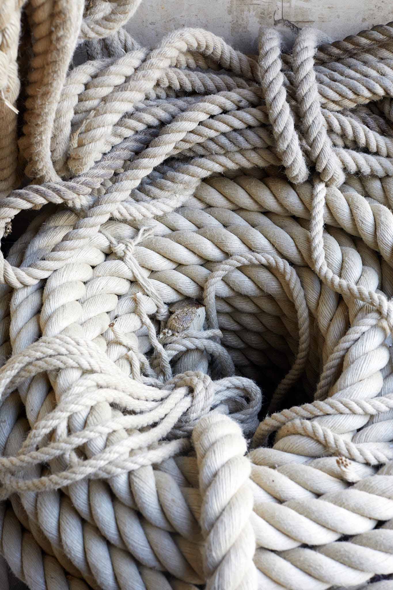 T Nielsen and Co large rolls of very this rope ship boat