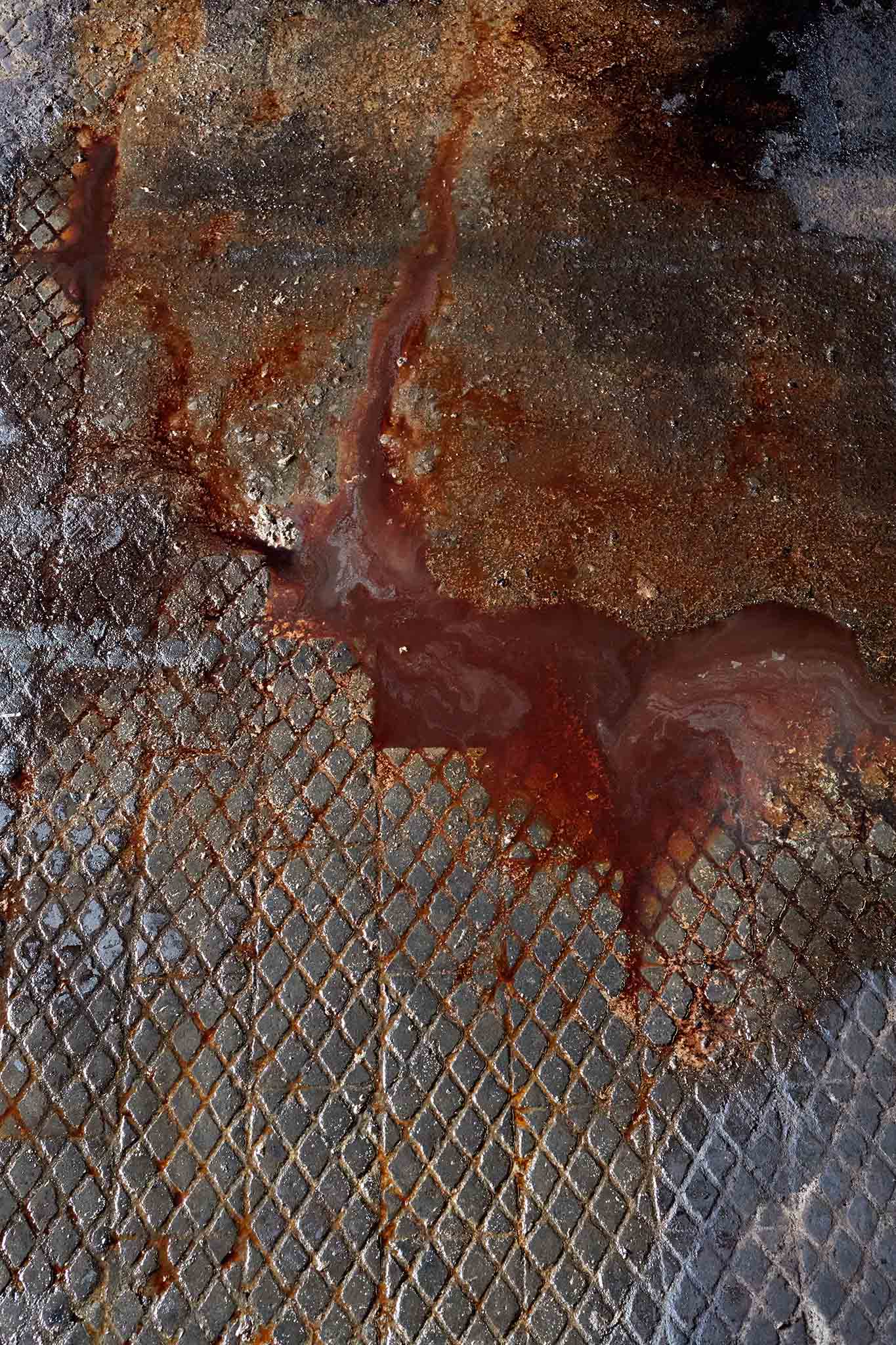 Thomas Ware and Sons close up of floor in leather factory 