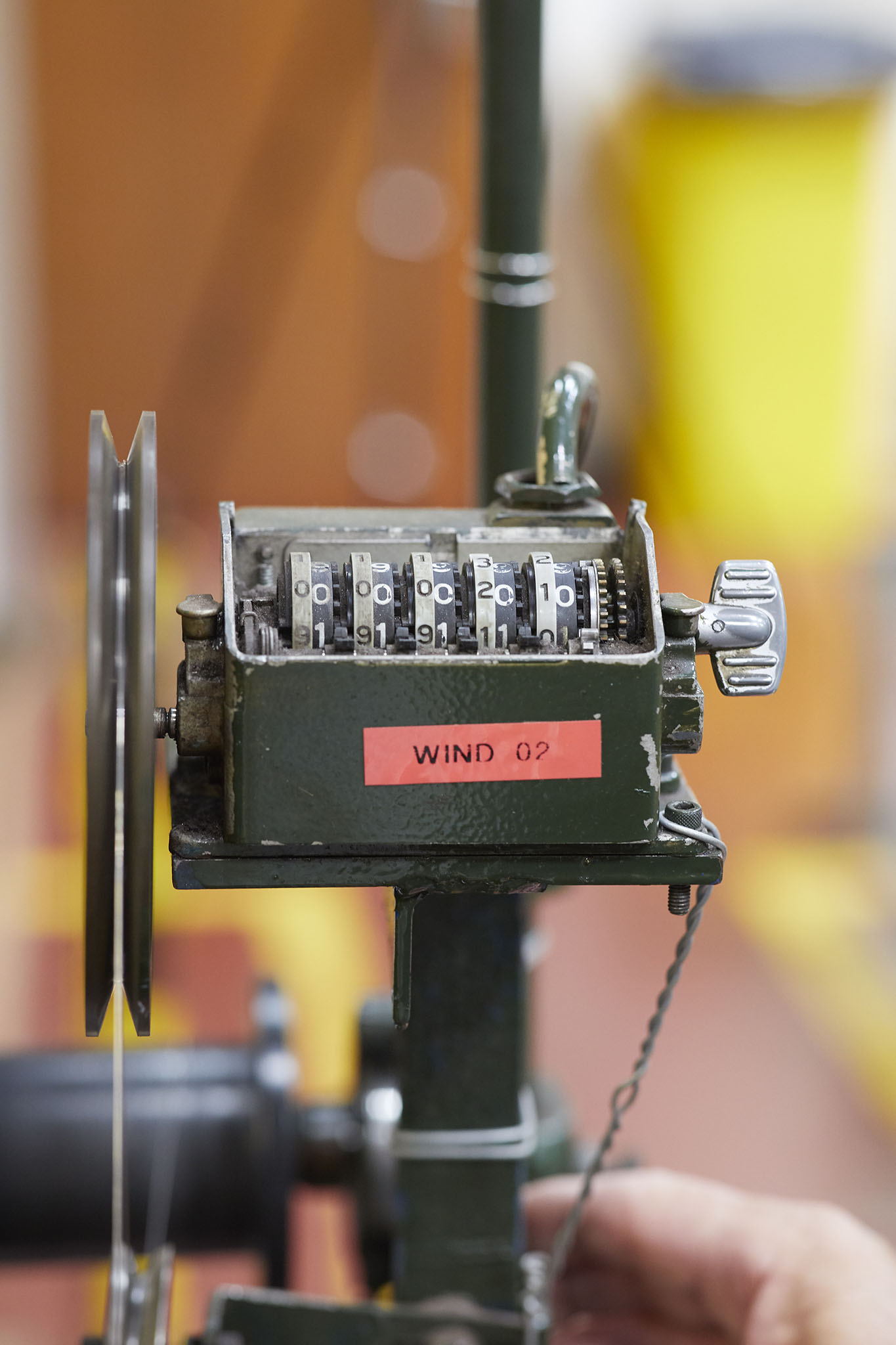 Ormiston Wire inside factory large black machinery