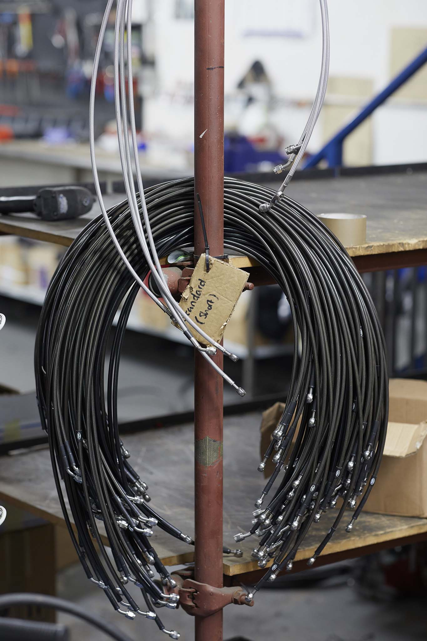 Biz Karts go kart componentry long black wires
