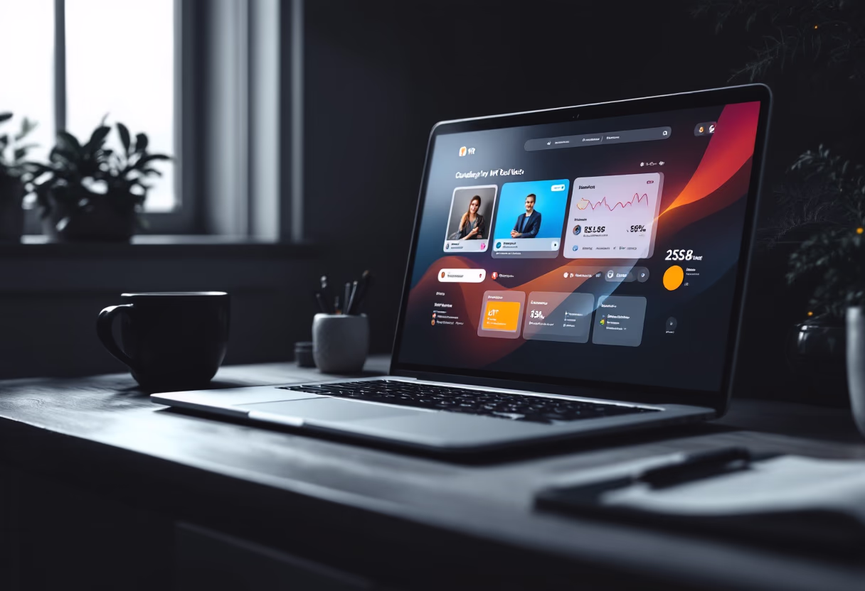 [interface] image of cloudbased solutions interface (for a hr tech)