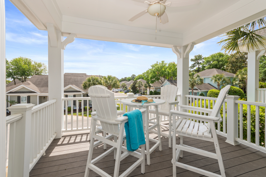 image of outdoor patio near the beach