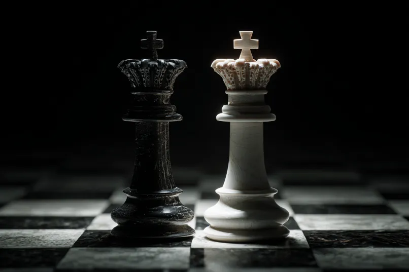 King and queen chest pieces