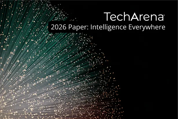 Abstract glowing fiber optic light trails