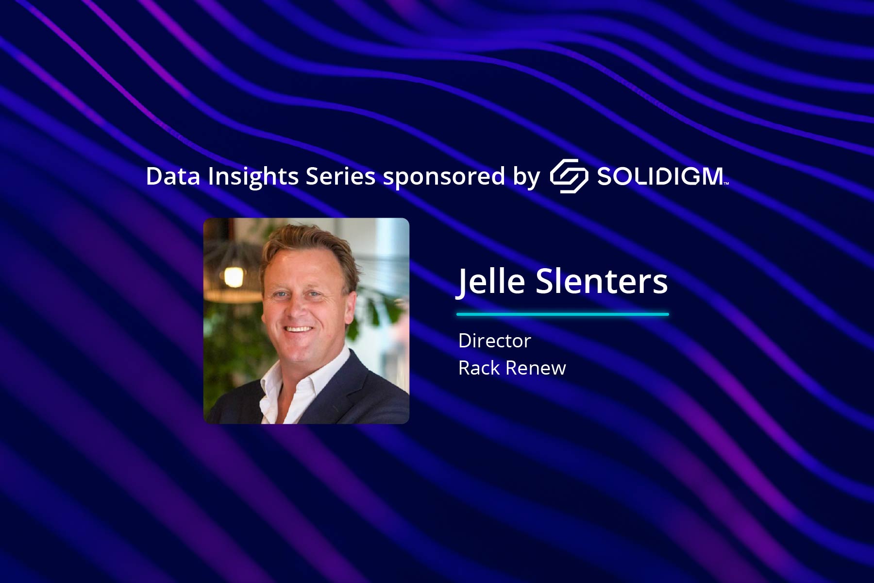 Headshot of Jelle Slenters