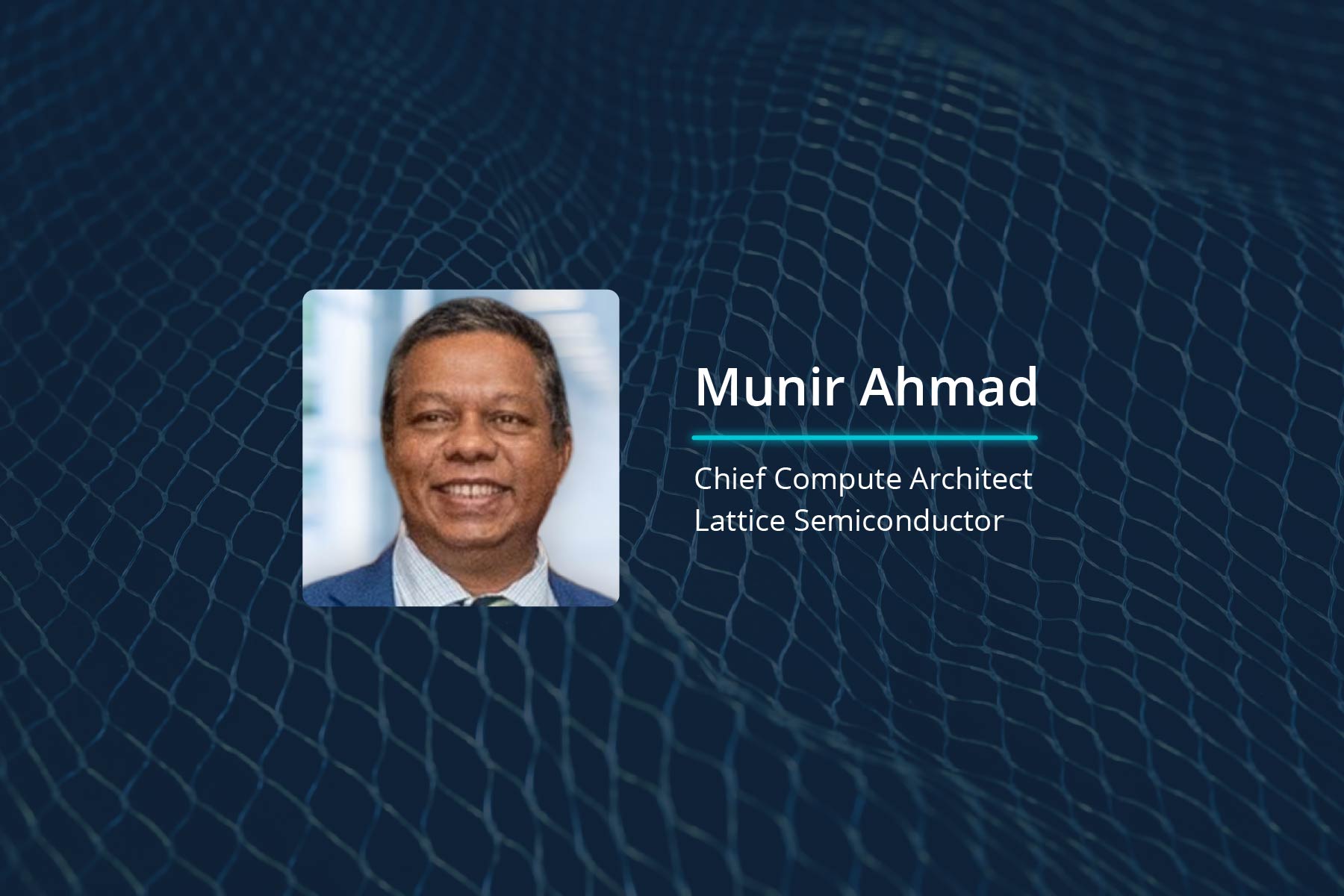 Munir Ahmad Headshot