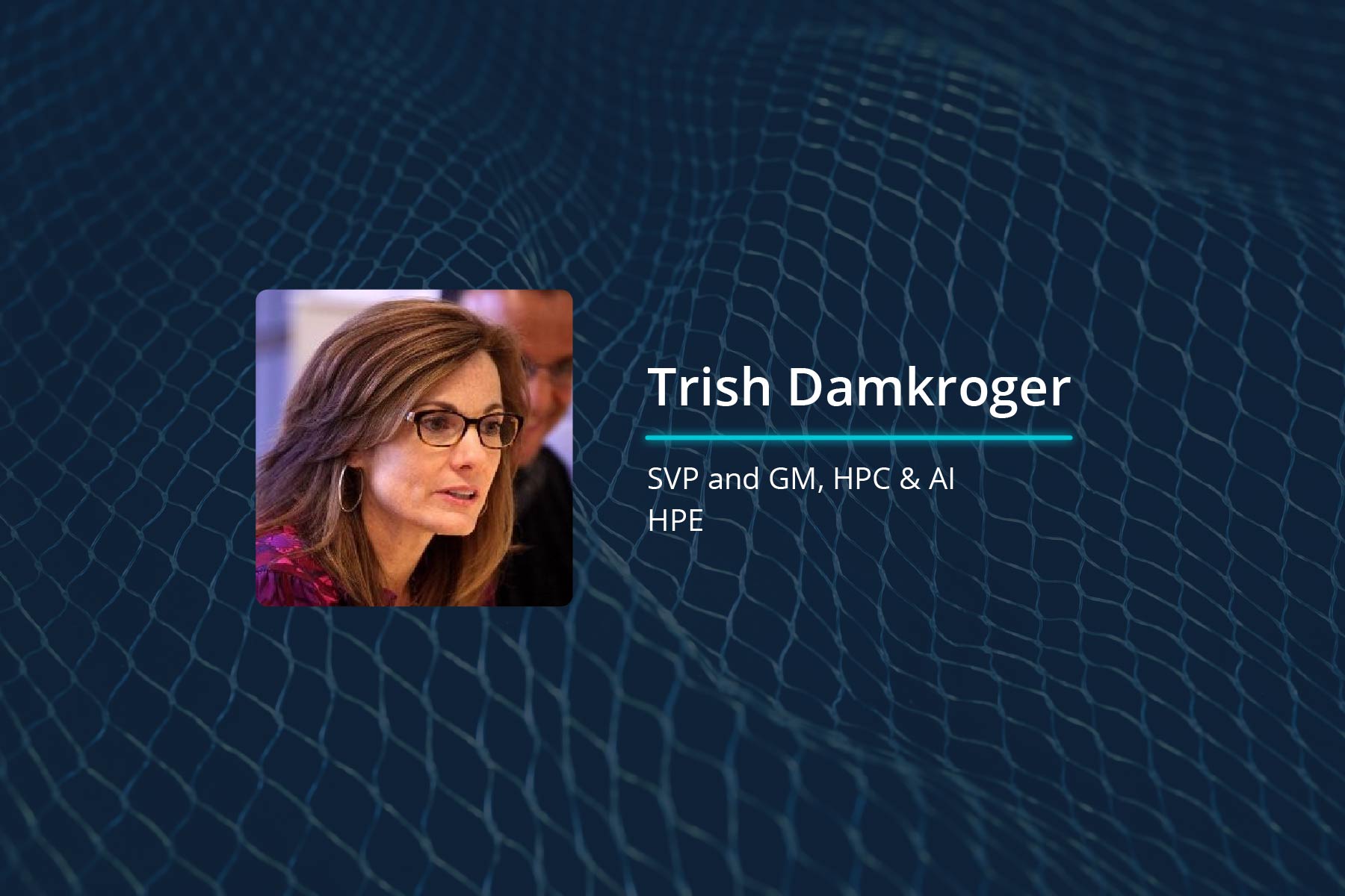 Headshot of Trish Damkroger