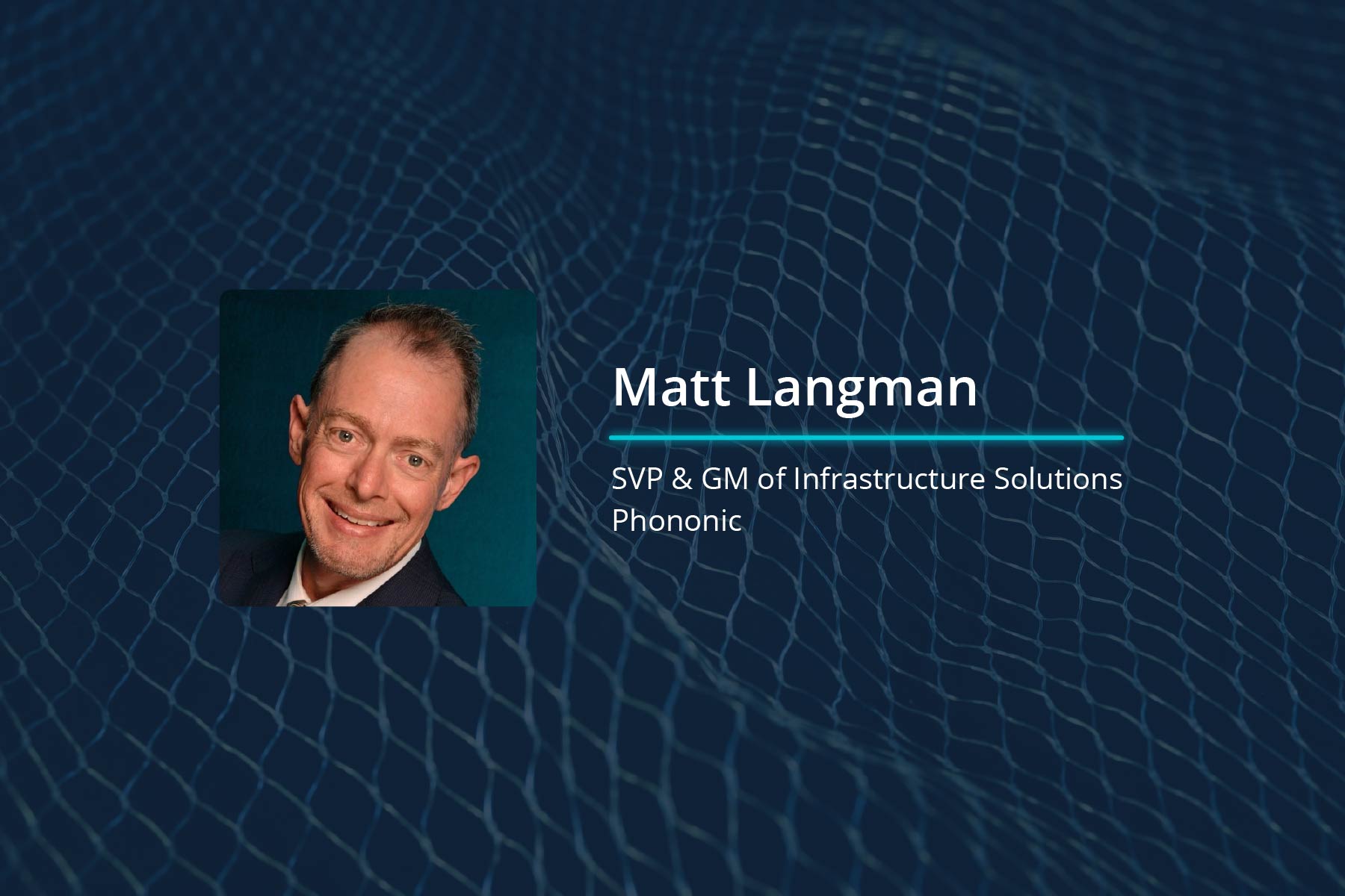 Headshot of Matt Langman