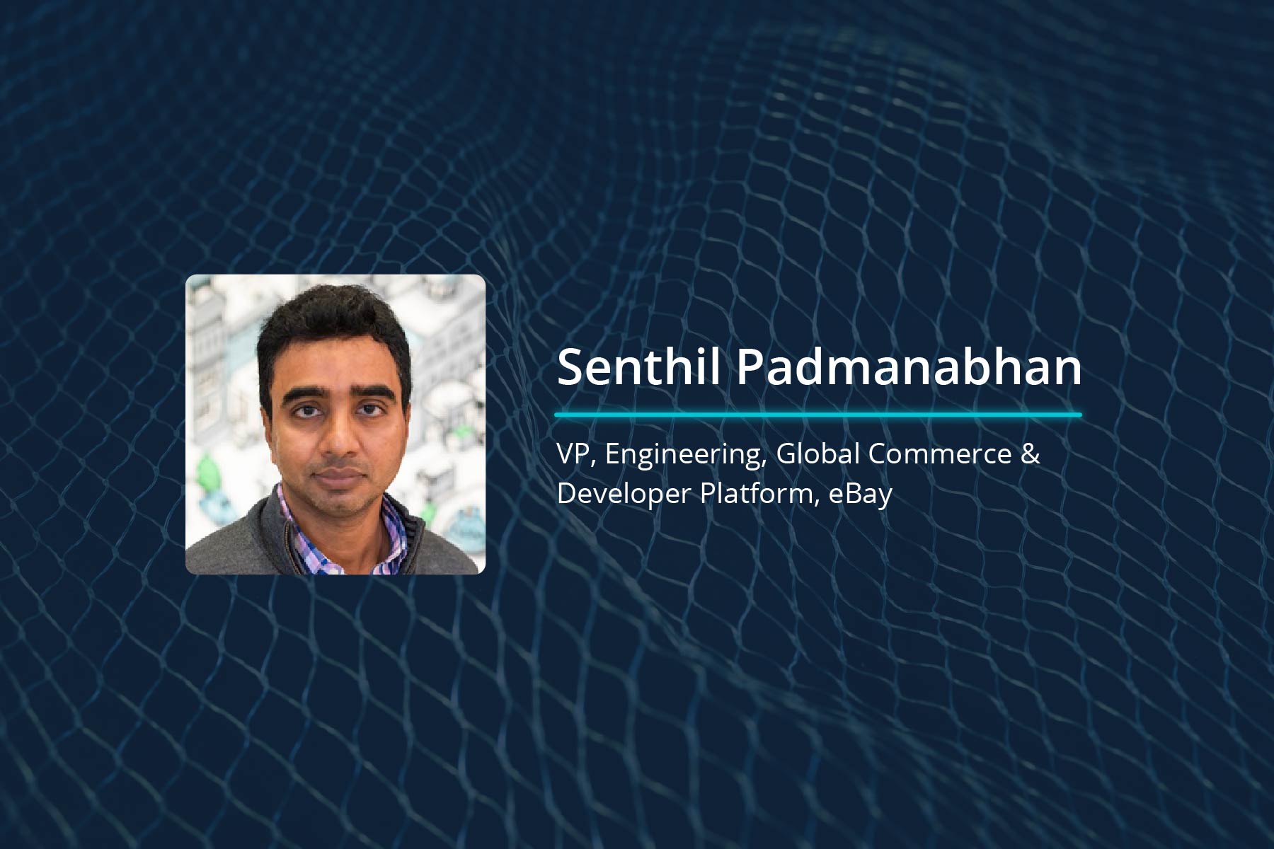 Headshot of Senthil Padmanabhan