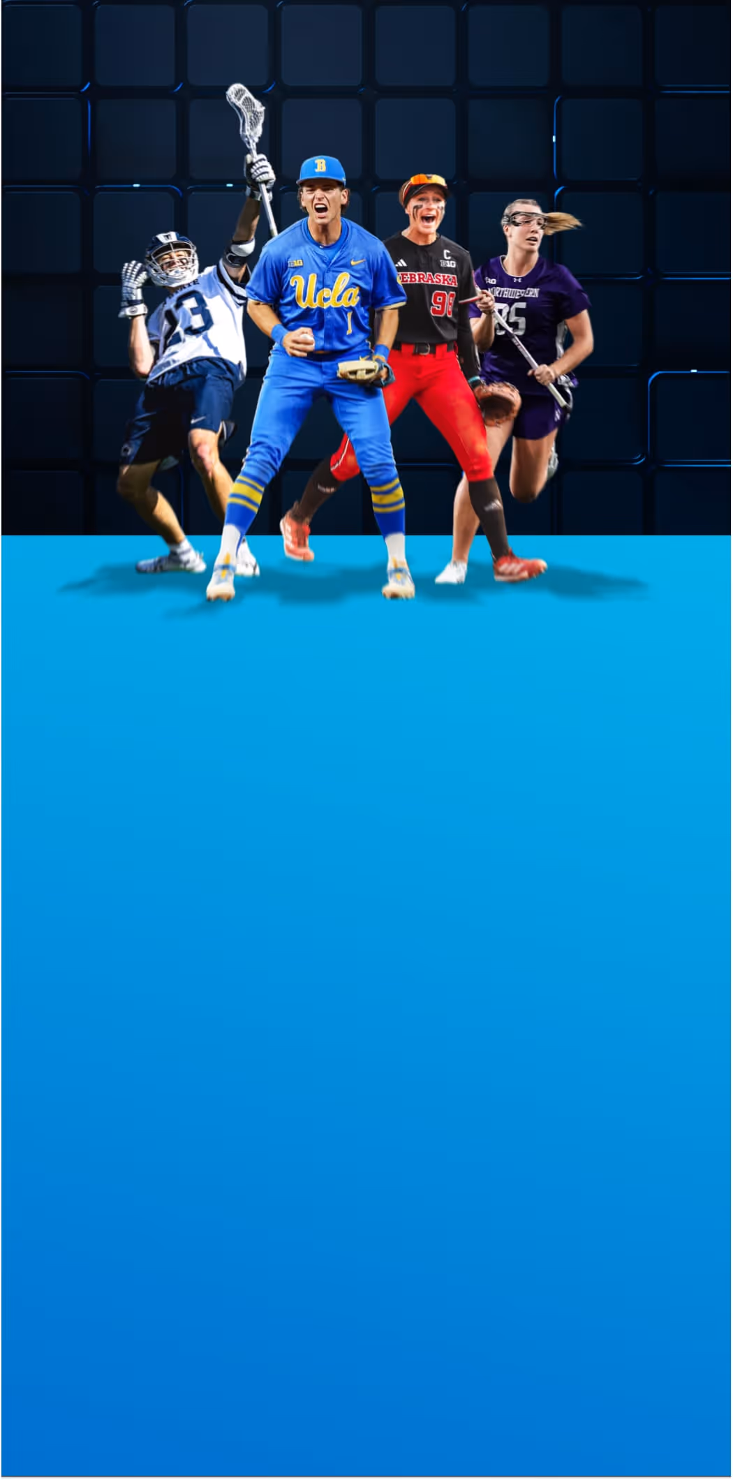 FOX One athletes promotional banner