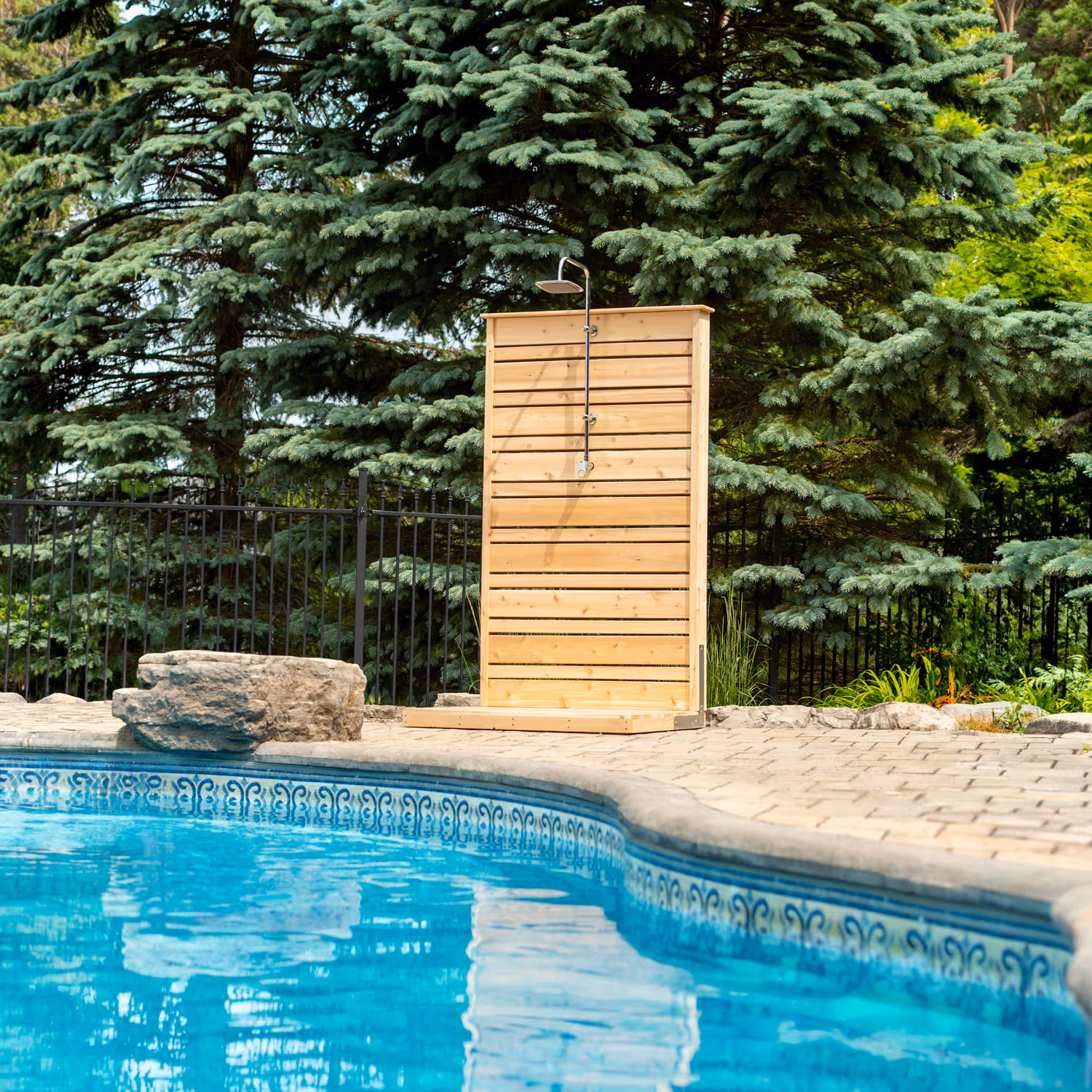 Savannah Panel Shower Stand