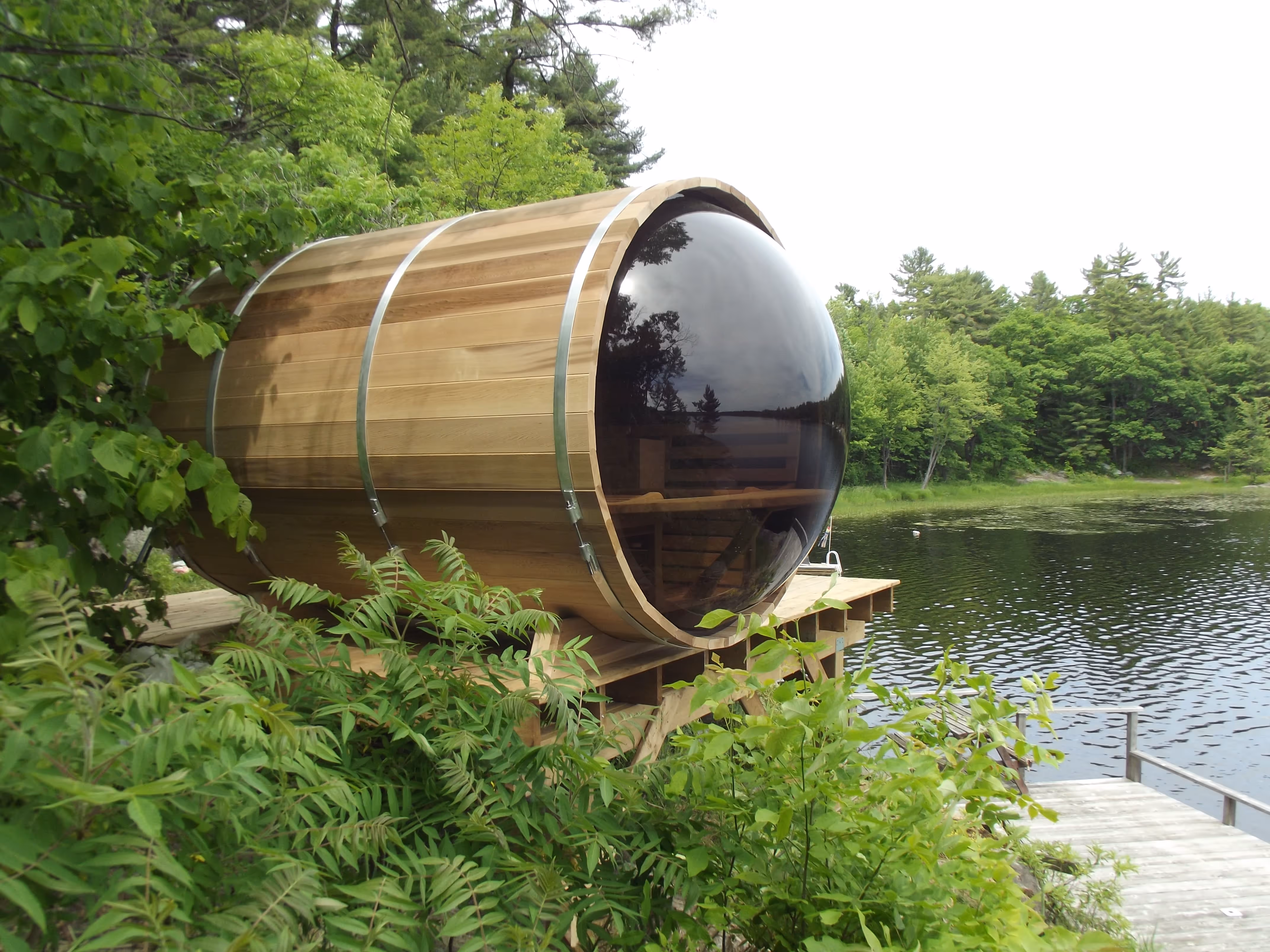 Panoramic Barrel 780 Sauna