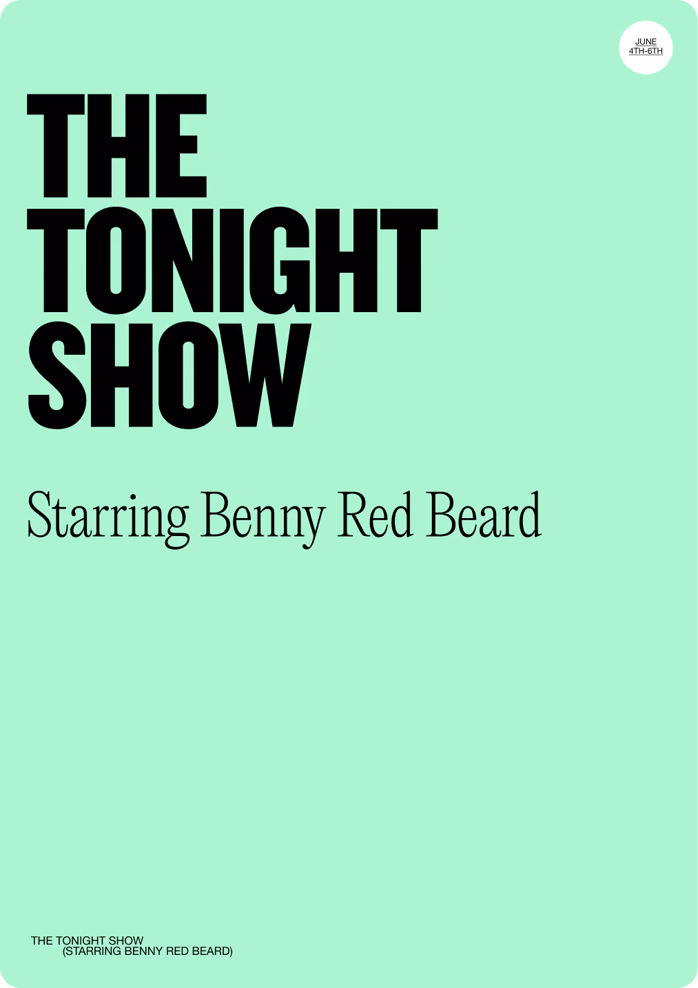 Non Fungible Conference Poster