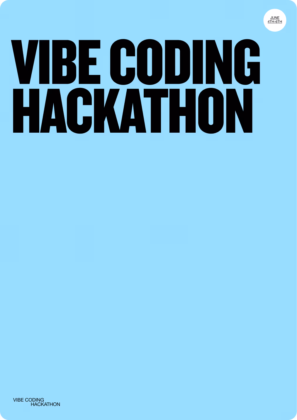 Non Fungible Conference Poster